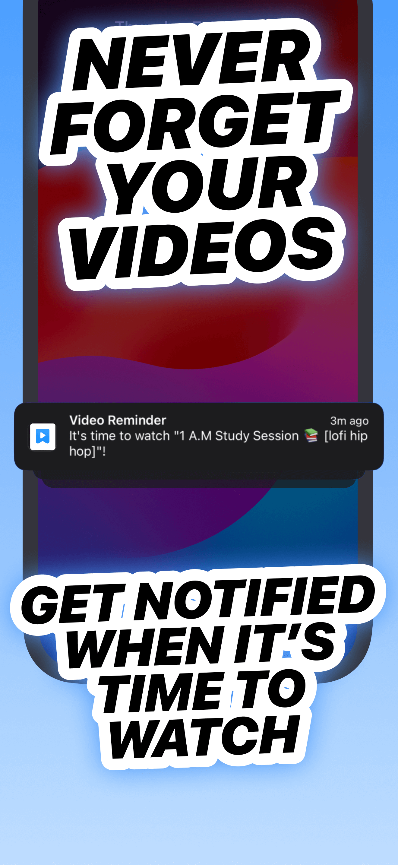 Notification Feature Screenshot